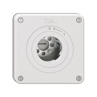 Schwenktaster NEVO, ohne Zylinder, KS, 0 <- 1, weiss