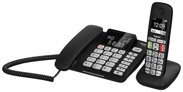 Set Schnurtelefon/schnurlos Gigaset DL780 Plus