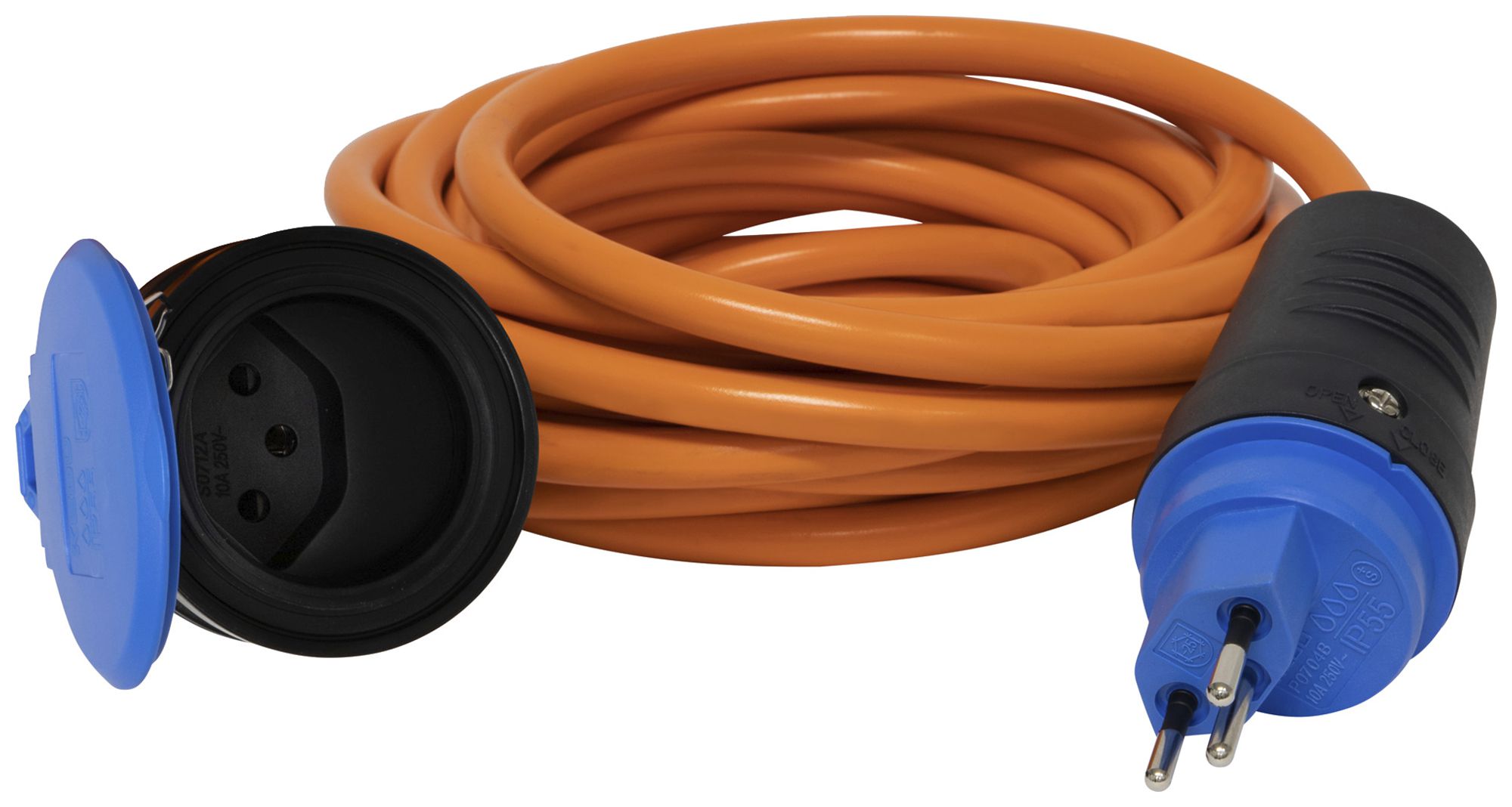 Cavo di prolunga Brennenstuhl gomma 10A 230V 3×1.5mm² T12/T13 10m ar