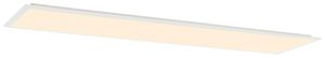 LED-Panelleuchte SLV PANEL C 34W 4200lm 930/940 IP20/54 DALI 1195×295mm weiss