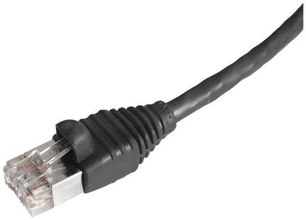 Câble patch Dätwyler CU RJ45 4m noir U/UTP Kat.6