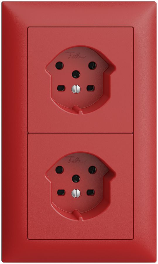 UP-Kombination I-I EDIZIOdue 2×T15 berry