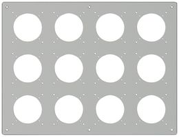 UP-Kopfzeile ELEMENT SNAPFIX® 3×4 425×325mm aluminium