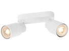 Spot SLV PURI 2.0 Tube CW GU10 2×6W VAR 150×42×138mm blanc