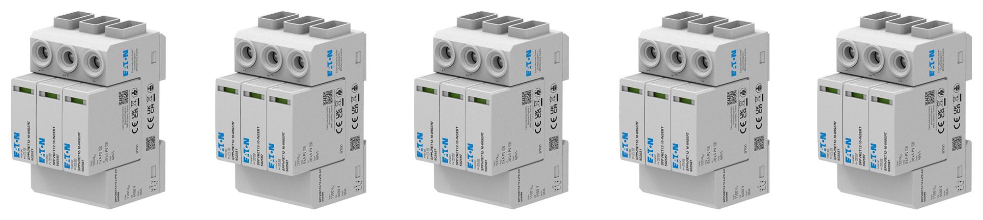 Parasurtension Eaton SPPVRT2-10-2+PE 1000VDC 3UM 5pcs