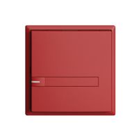 UP-Taster KNX 1-fach EDIZIOdue berry RGB mit LED mit Papiereinlage