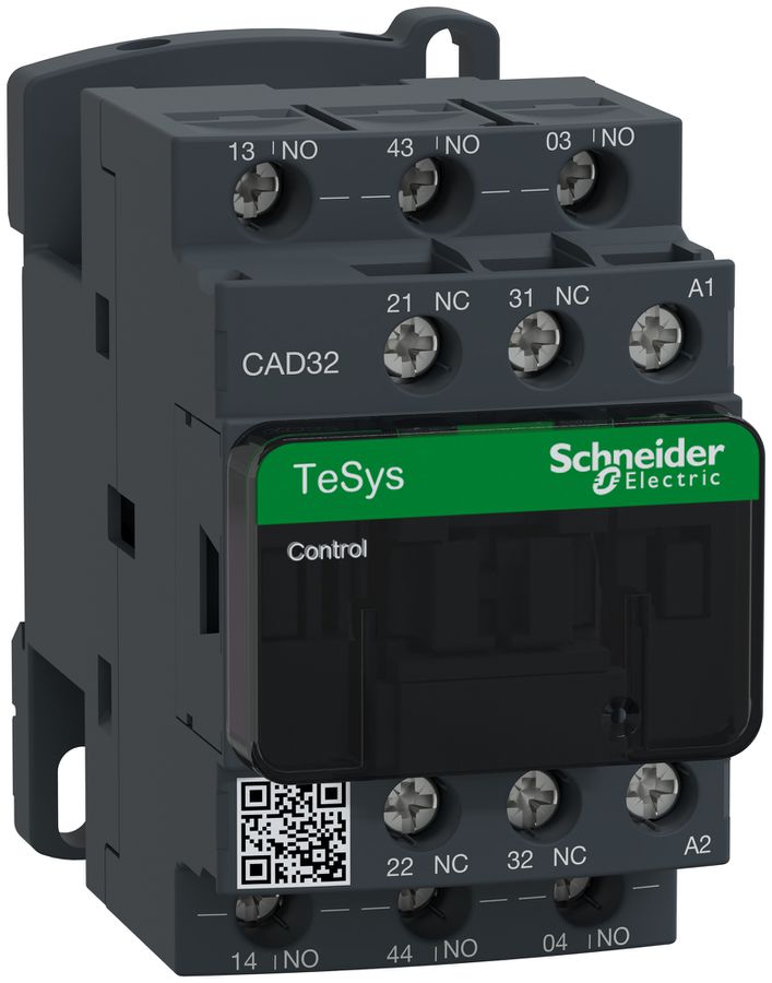 Hilfsschütz Schneider Electric CAD32B7 24V 50/60Hz 3S+2Ö TeSys