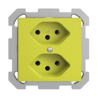 Prise ENC EDIZIOdue 2×T13 lemon