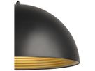 Lampada sospesa SLV FORCHINI M 40 AD1PH arg E27 1×40W REG Ø400mm nero/oro
