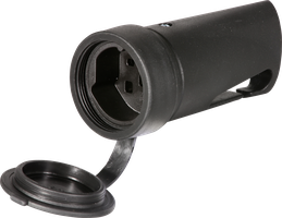 Gummikupplung MH T25 16A 250/400V schwarz Top-Tec