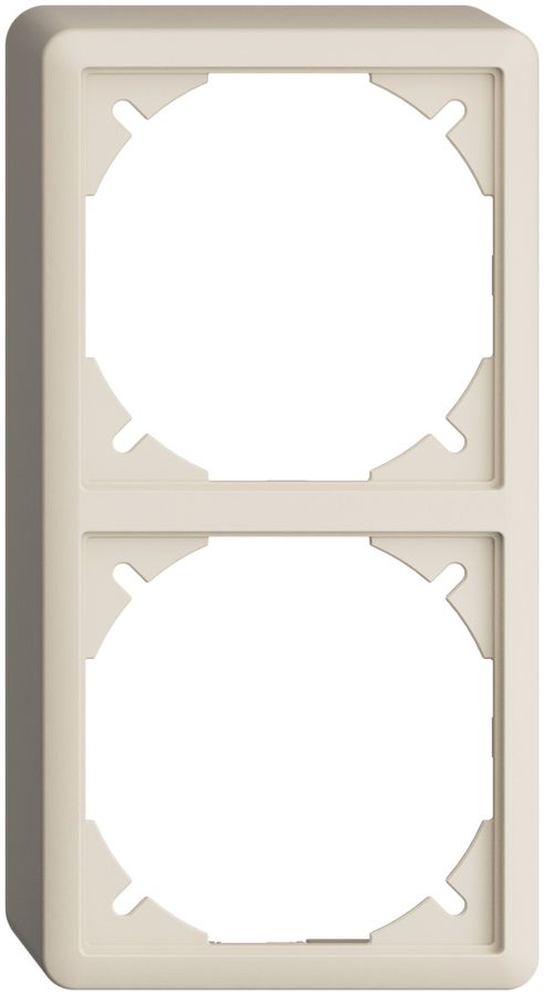 Capot EDIZIOdue 39mm I-I crema pour combinaison vertical/horizontal