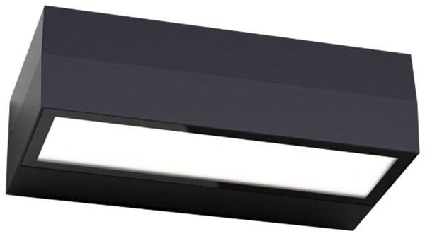 Applique LED DOTLUX BRICK 10W 750lm 4000K DIM IP65 nero