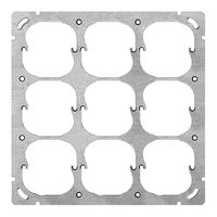 UP-Befestigungsplatte FH 3×3 9×52mm