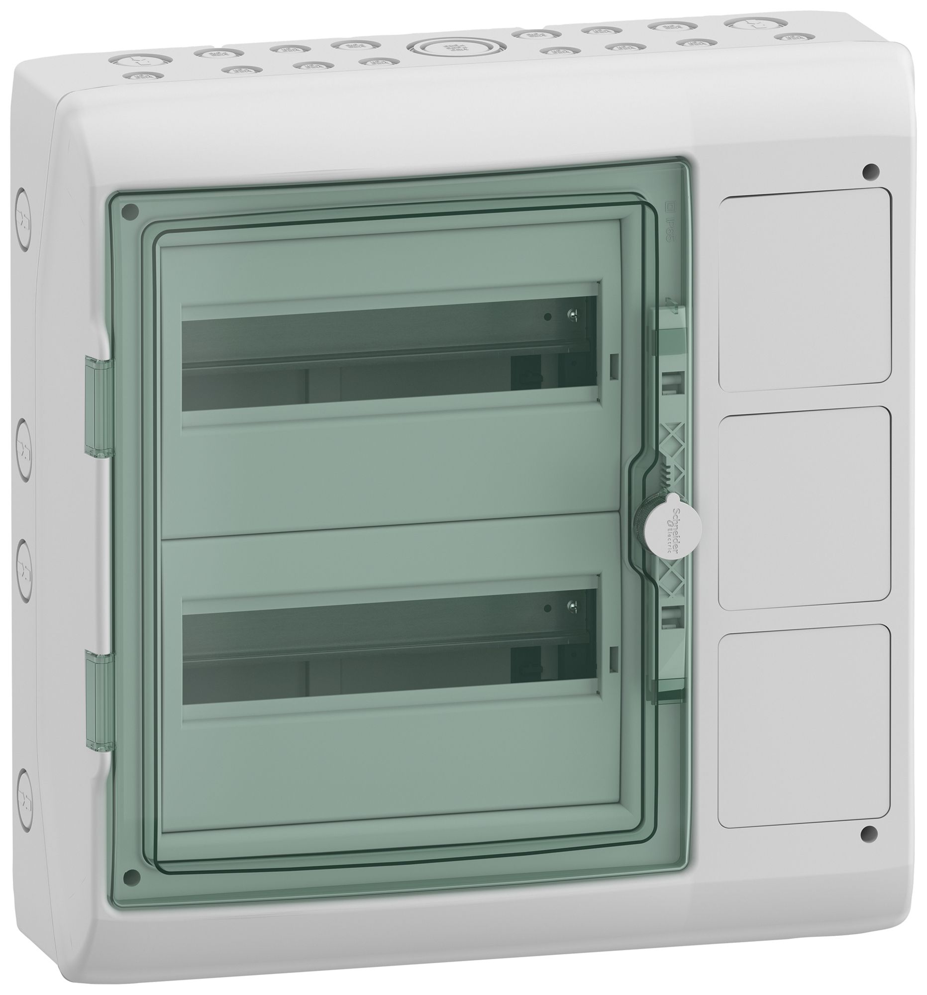 Distributore AP SE Mureva 2×12UM con interfaccia 448×460mm