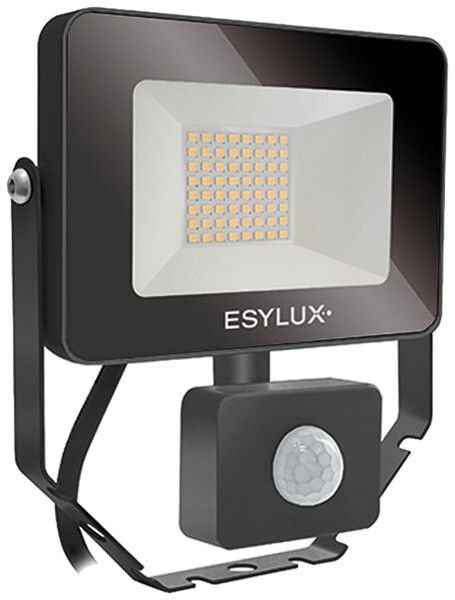 Proiettore LED ESYLUX AFL BASIC, 10W 3000K 1000lm 148×58×160mm IP65, nero