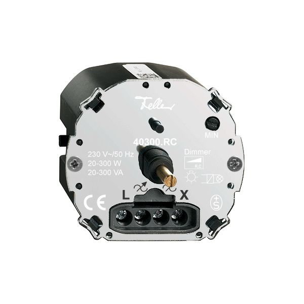 Einsatz Drehdimmer FH 20…300W Phasenabschnitt