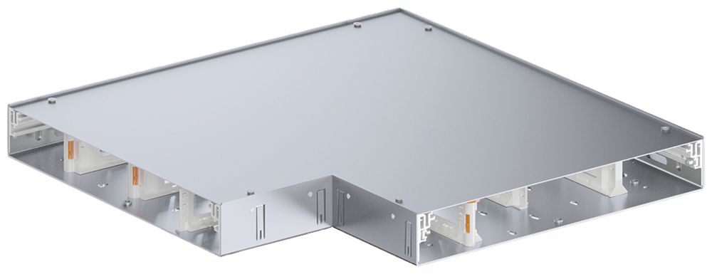 Angle plat tehalit BKG inférieur intérieur/extérieur p.canal de sol 400×550×60mm