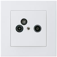 UP-Antennendose R/TV-Daten kallysto.pro 2GHz 10.5db weiss