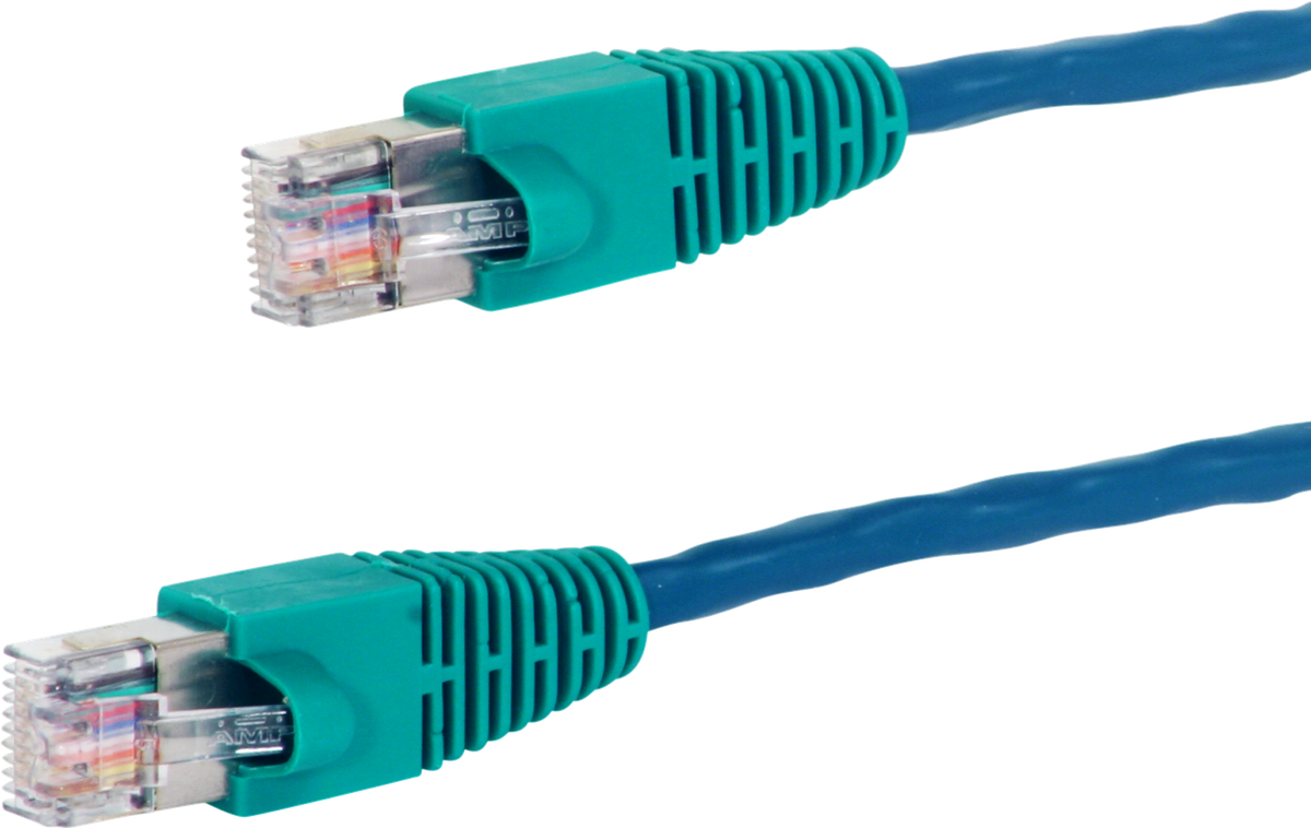 Cavo patch S/UTP RJ45-RJ45 20m verde senza alogeno