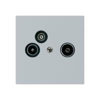 Prise pour antenne ENC R/TV-Données kallysto B 2GHz 4dB gris clair