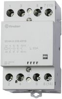Contattore AMD Finder 22.64, 2Ch+2R 63A/120VUC AgSnO2, indicatore, 3UM