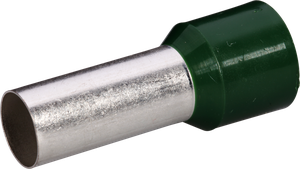 Aderendhülse Typ A isoliert 50mm²/25mm olive-grün