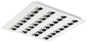 LED-Panelleuchte Sylvania OPTIX 44W 4500lm 4000K DALI 596×596×38mm weiss