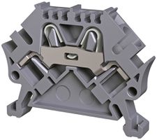 Borne de passage joignable WZ 0.5…4mm² 32A 800V raccord à fiches 2×1 DIN 35mm gr