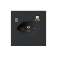 Steckdose kallysto A T13 FI 30mA schwarz