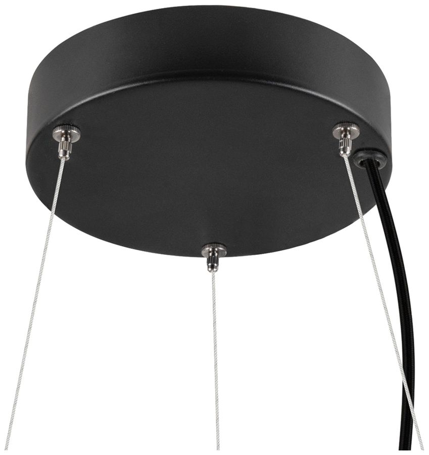 LED-Pendelleuchte SLV MEDO RING 60 26W 3750lm 930/940 DALI Ø600mm schwarz