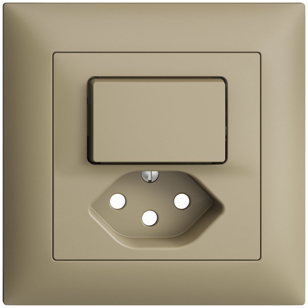 Frontset EDIZIOdue sand 88×88mm T13