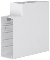 Angolo piatto Hager tehalit.FB 230×100mm grigio IP30