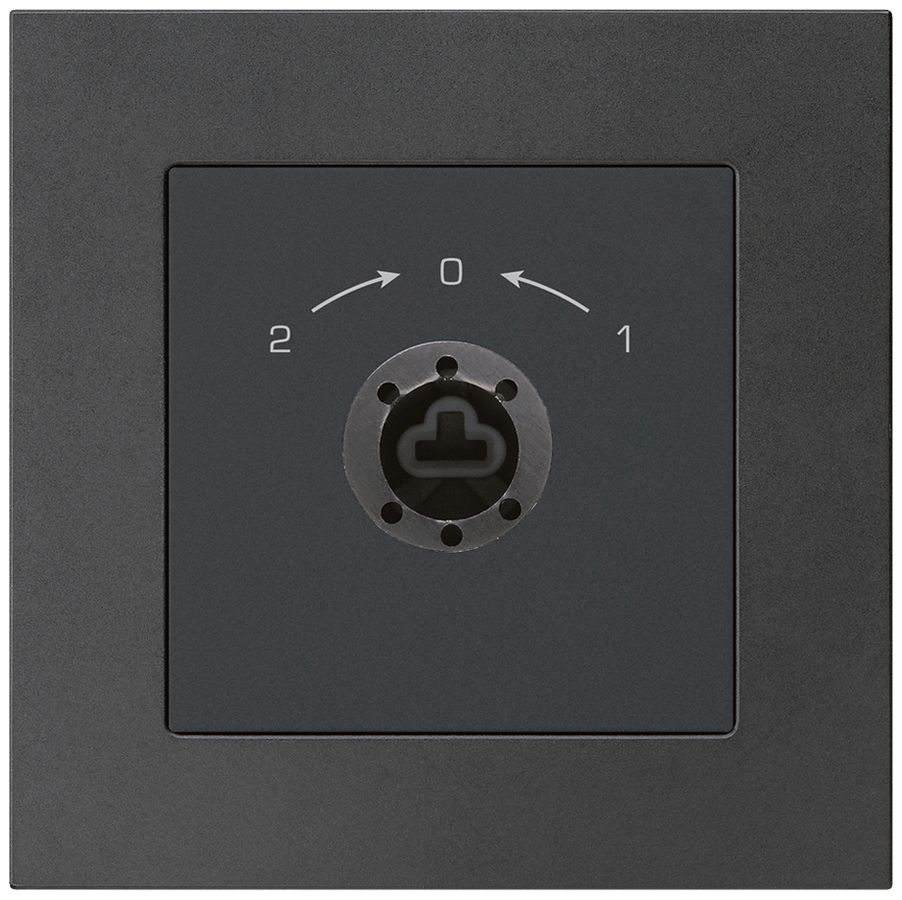 Contact pivotant ENC 1->0<-2 noir kallysto.pro pour serrure sans cyl.