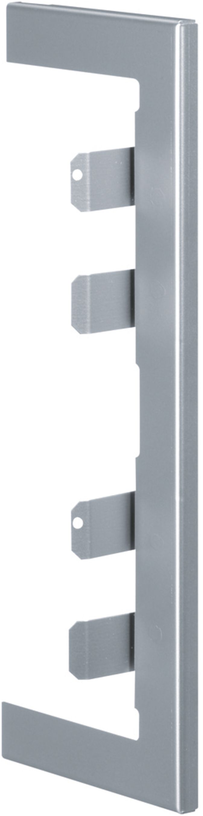 Abschlussblende Hager BRA 65210D alu