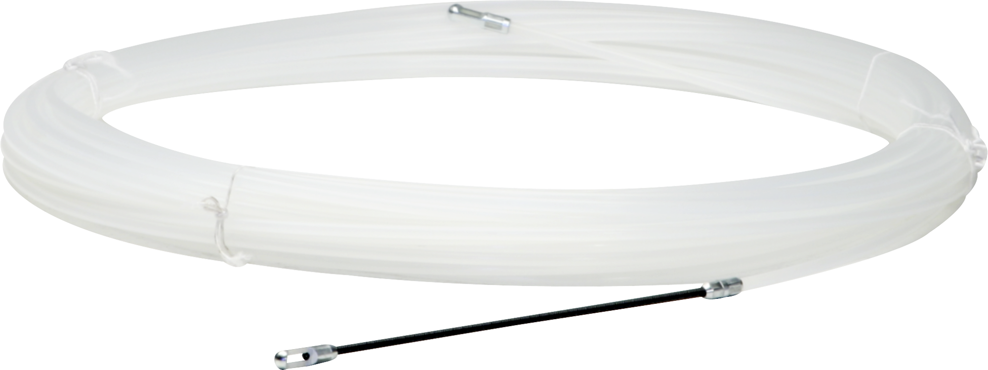 Einziehdraht Nylon mit Feder 1 Öse 20m