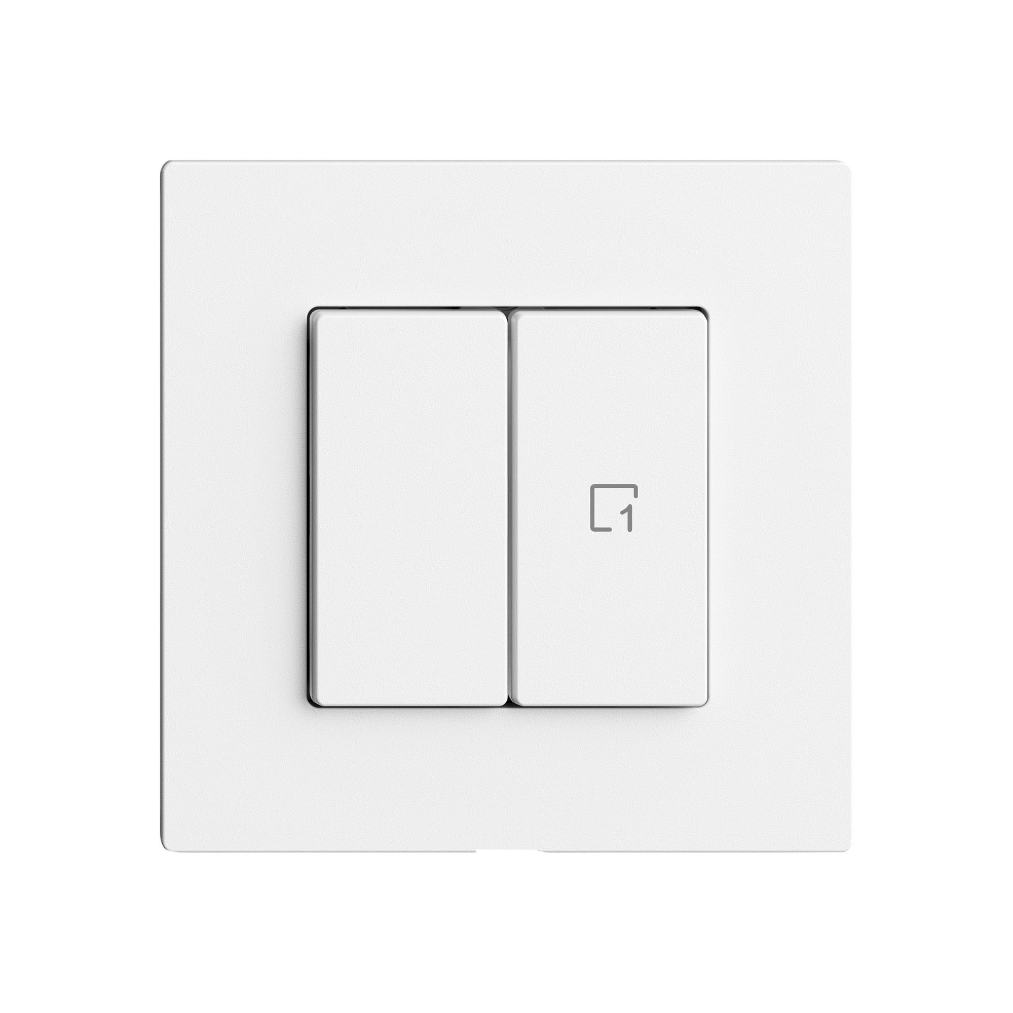 Commande pour interrupteur EDIZIOdue Wiser 1c 2t bc