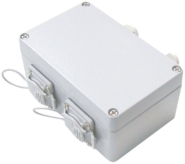 AP-Anschlussdose Dätwyler Industrie für 2×KS/GG45, IP67