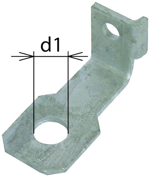 Anschlussbügel DEHN/elvatec SE AB EXFS IF1 W 11 abgewinkelt
