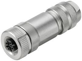 Stecker Weidmüller SAIBM Buchse gerade Schraub M12 0.75mm² 6…8mm 5L EMV