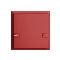 Poussoir ENC KNX 1× EDIZIOdue colore berry RGB avec LED