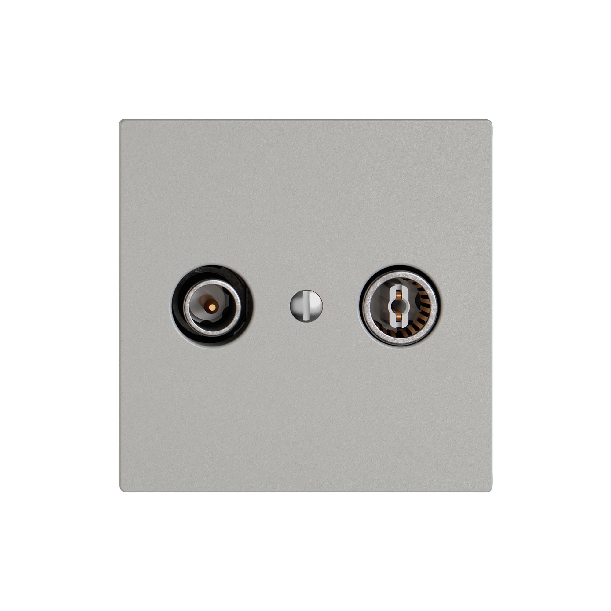 Prise antenne TV-R EDIZIO.liv SNAPFIX® prise de passage 23dB grc