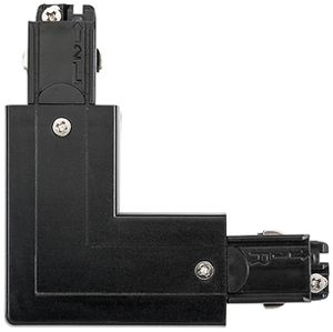 Raccord en L SG ShopLine 3 ph noir réversible