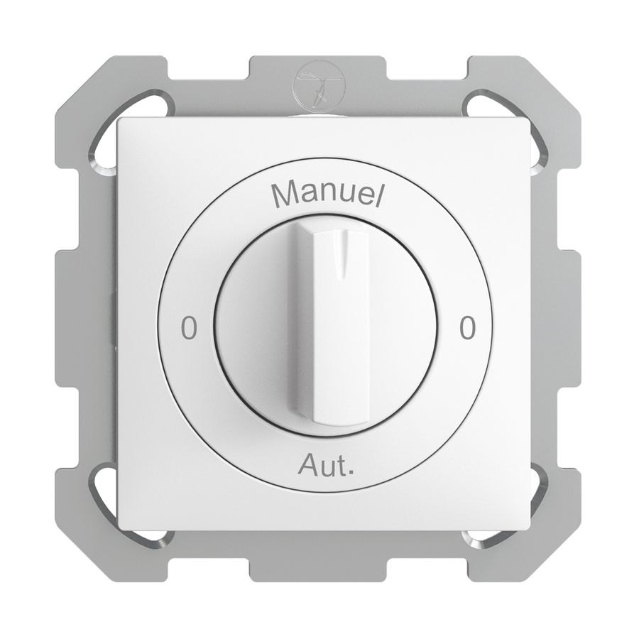 Interrupteur rotatif ENC EDIZIOdue 2/1L blanc