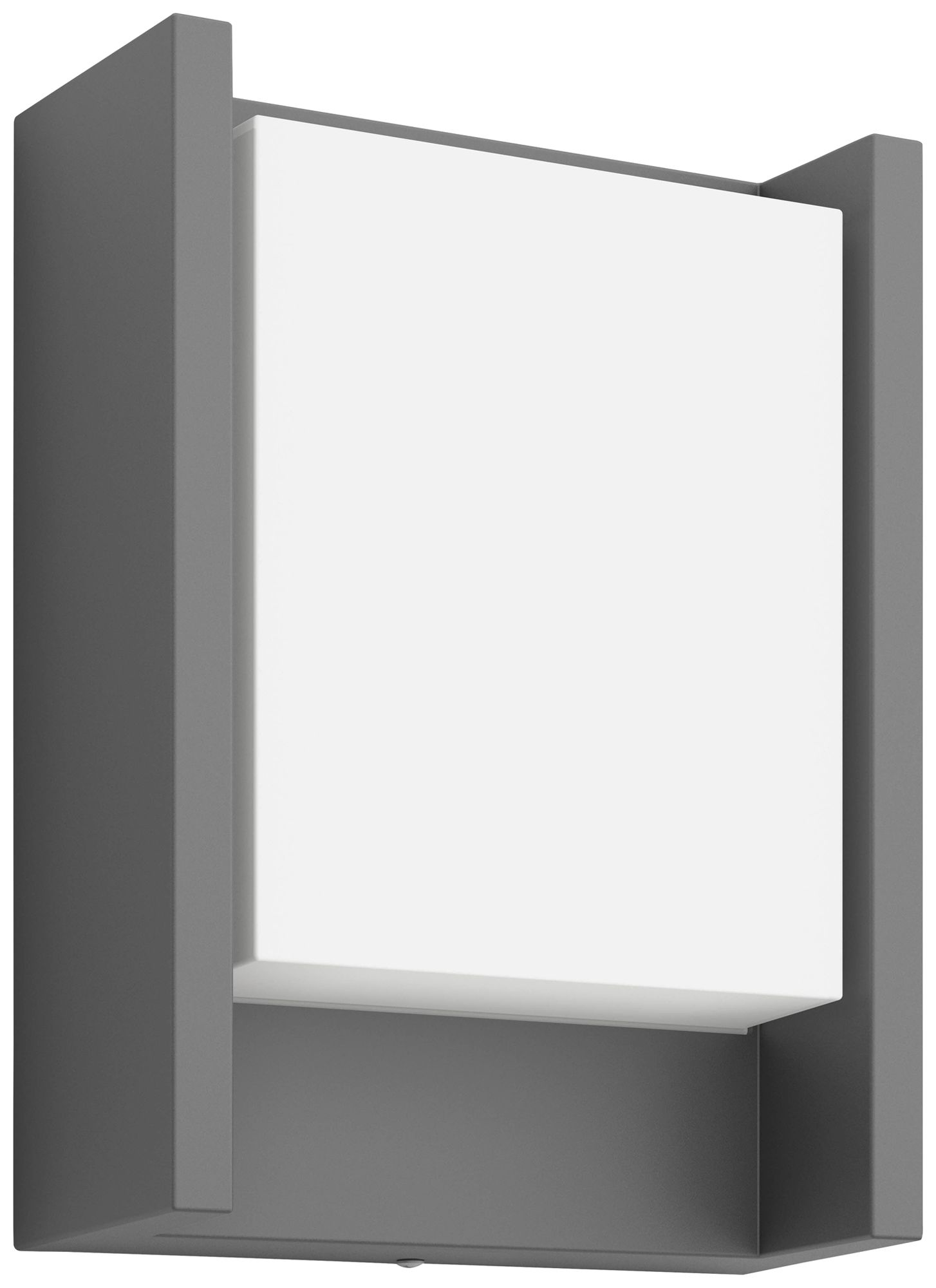 LED-Wandleuchte Philips Arbour 800lm 3000K IP44 220×165mm anthrazit
