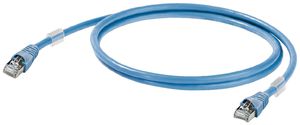 Câble patch Weidmüller CabinetLine cat.6 LSZH RJ45/RJ45 10m bleu
