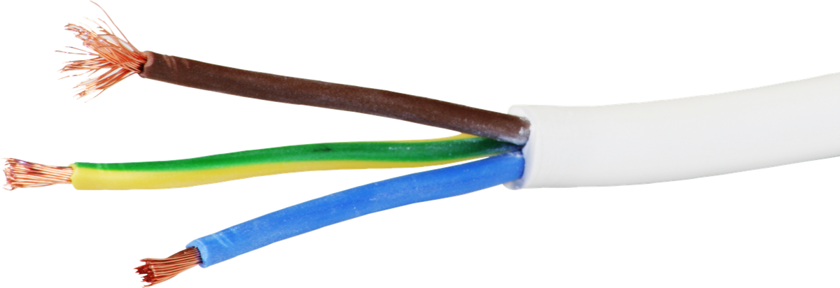 Câble Td 3×2.5mm² LNPE blanc Eca