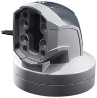 Winkelstück Rittal CP 6206.380 für CP60 Ø130mm Aluminium