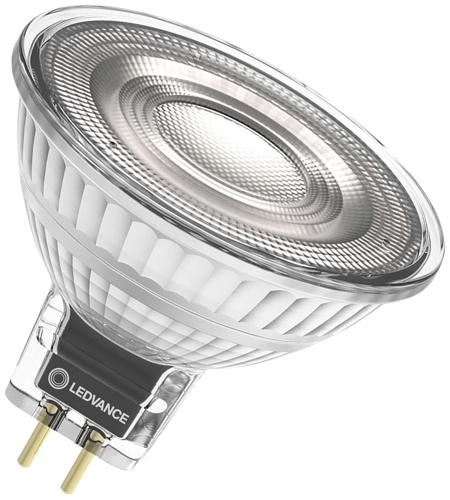 Lampada LED LEDVANCE GU5.3 5W 345lm 3000K REG Ø50×44mm MR16 chiaro 36°
