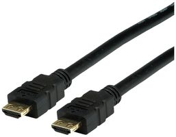 Câble HDMI VALUE 4K@60Hz (HDMI 2.0) HDR 3D ethernet clip noir 2m