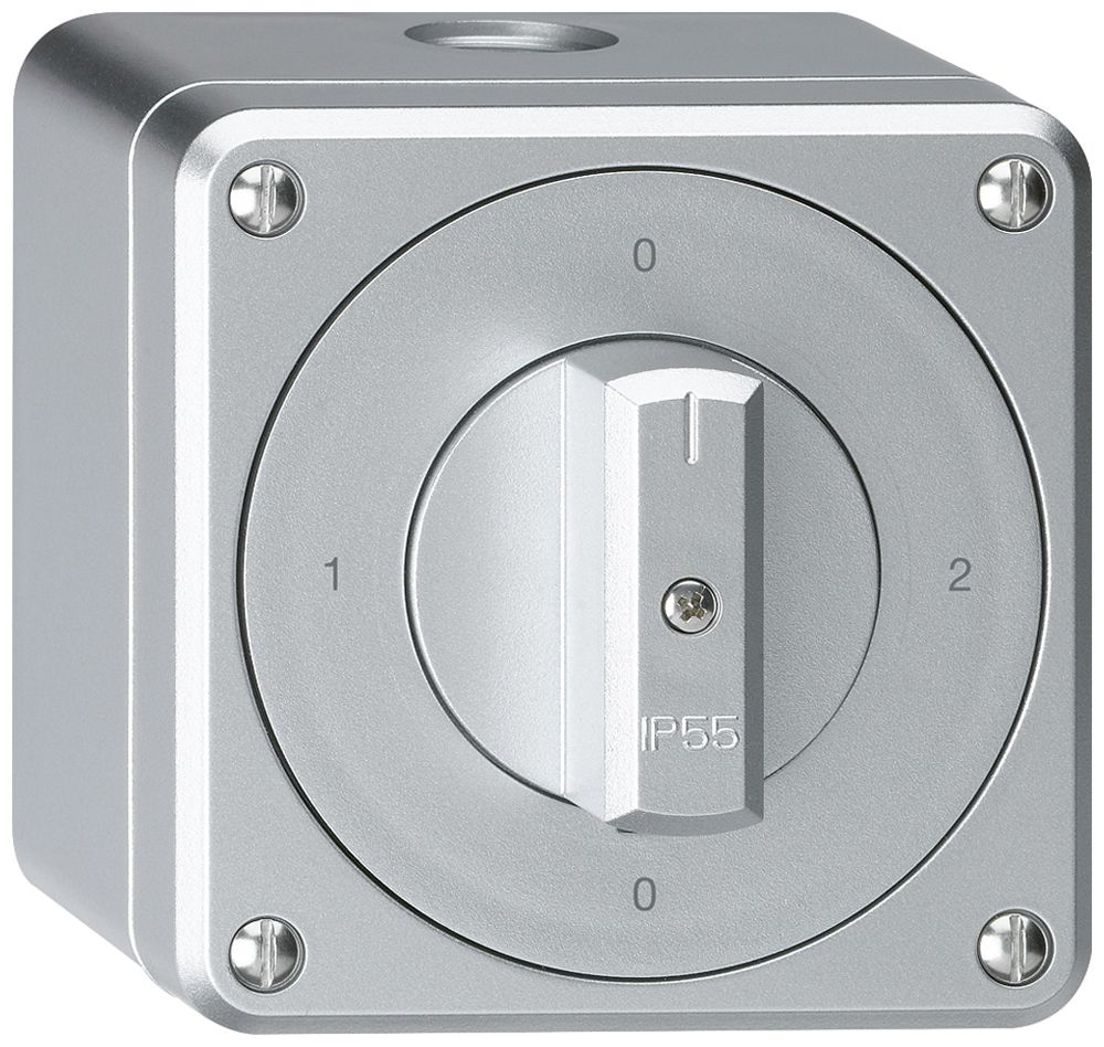 AP-Drehschalter robusto IP55 Schema 2/1P aluminium